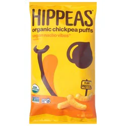 HIPPEAS Organic Vegan Nacho Vibes Flavored Chickpea Puffs 4 oz
