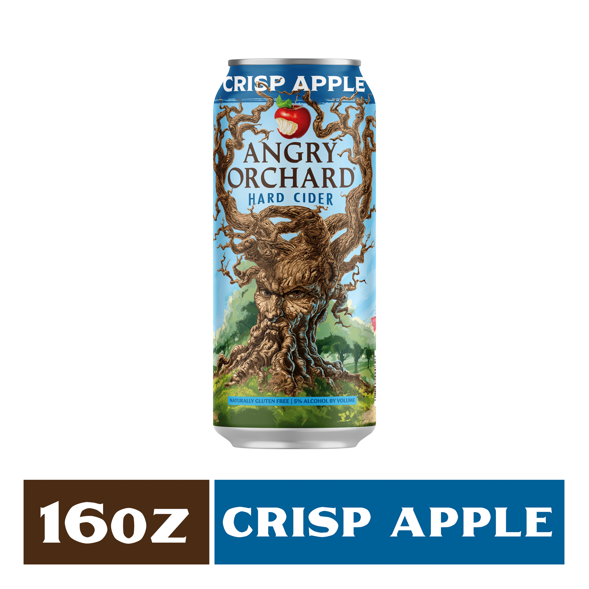 slide 1 of 1, Angry Orchard Crisp Apple Cider (Single 16Oz Can), 4 ct; 16 oz