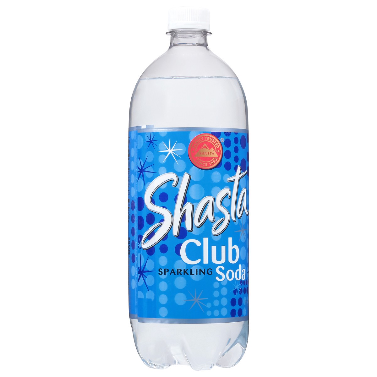 slide 2 of 9, Shasta Sparkling Club Soda , 1 liter