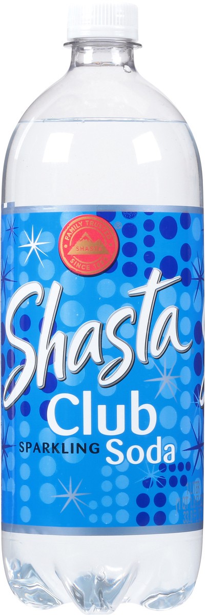 slide 6 of 9, Shasta Sparkling Club Soda , 1 liter