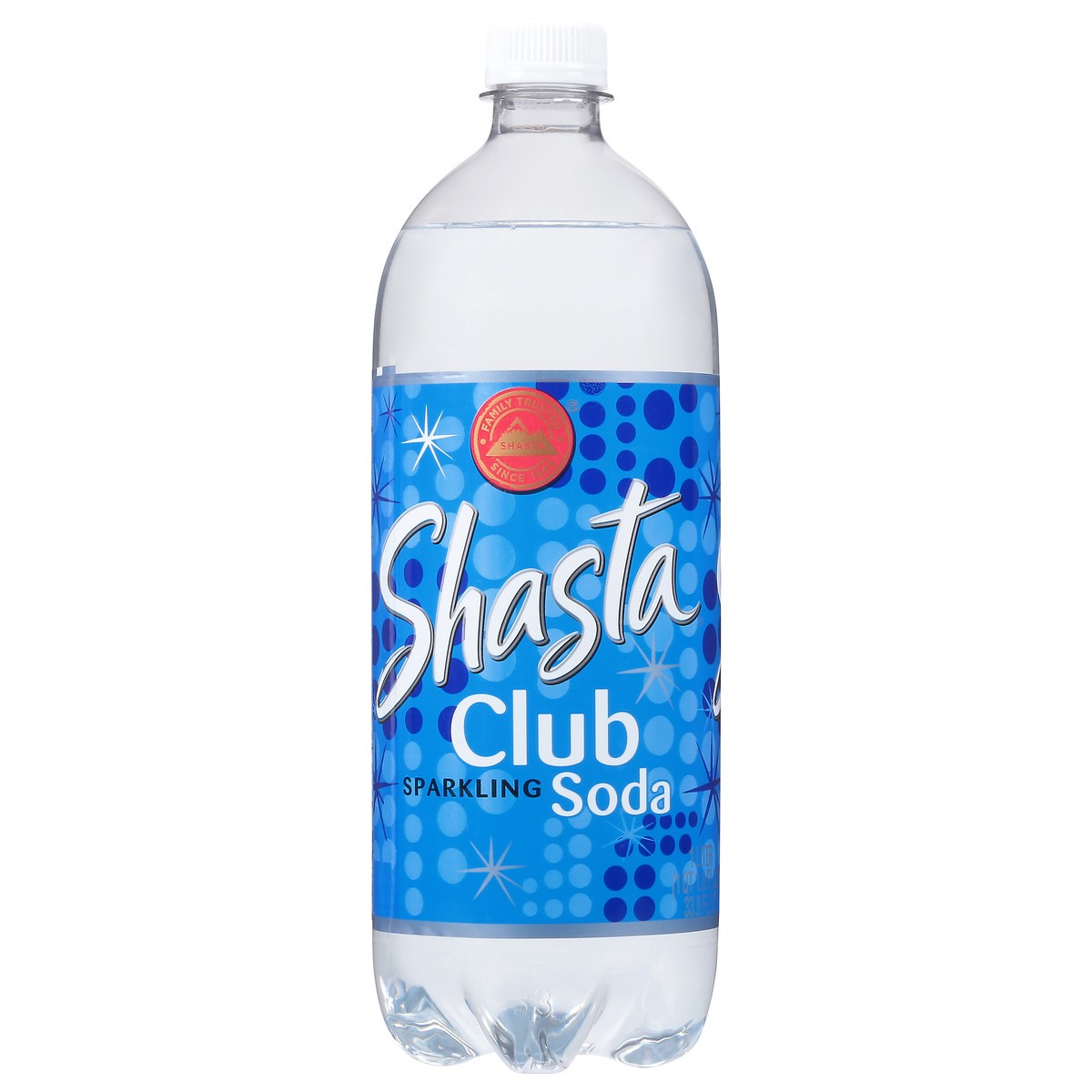slide 1 of 9, Shasta Sparkling Club Soda , 1 liter