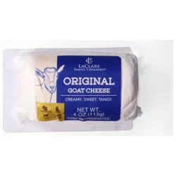 LaClare Farms Cheese Chevre Goat Natural