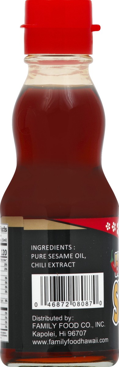 slide 3 of 6, Family Hot Sesame Oil, 