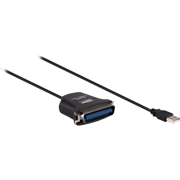 slide 1 of 3, Ativa Usb To Parallel Printer Adapter Cable, 6', 1 ct