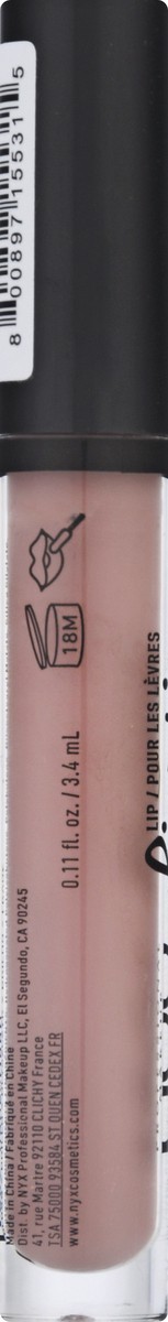 slide 4 of 11, NYX Professional Makeup Honeymoon LLG07 Lip Gloss 0.11 oz, 0.11 fl oz