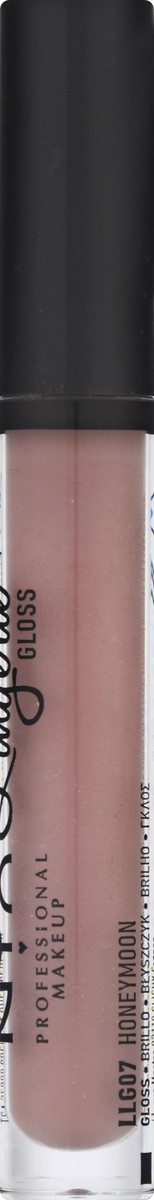 slide 7 of 11, NYX Professional Makeup Honeymoon LLG07 Lip Gloss 0.11 oz, 0.11 fl oz