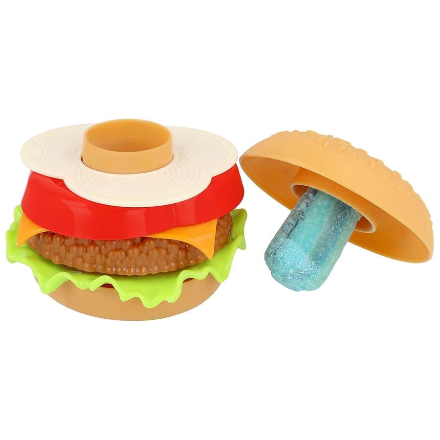 slide 4 of 5, Nice! Burger Stack Dippable Lollipop & Candy Powder Assorted, 0.74 oz