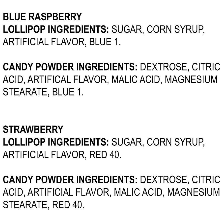 slide 2 of 5, Nice! Burger Stack Dippable Lollipop & Candy Powder Assorted, 0.74 oz