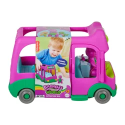 Fisher-Price FP Barney's Adventure Bus w/Figures