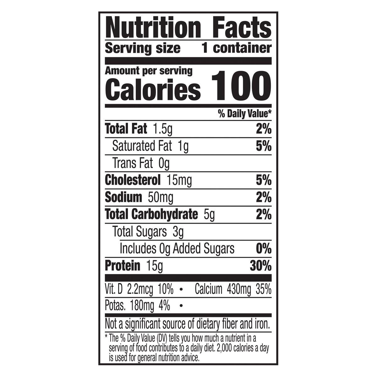 slide 3 of 13, Yoplait Protein Yogurt Cultured Dairy Snack Cup, Vanilla Flavored, Gluten Free Protein Snacks, 5.6 oz, 5.6 oz