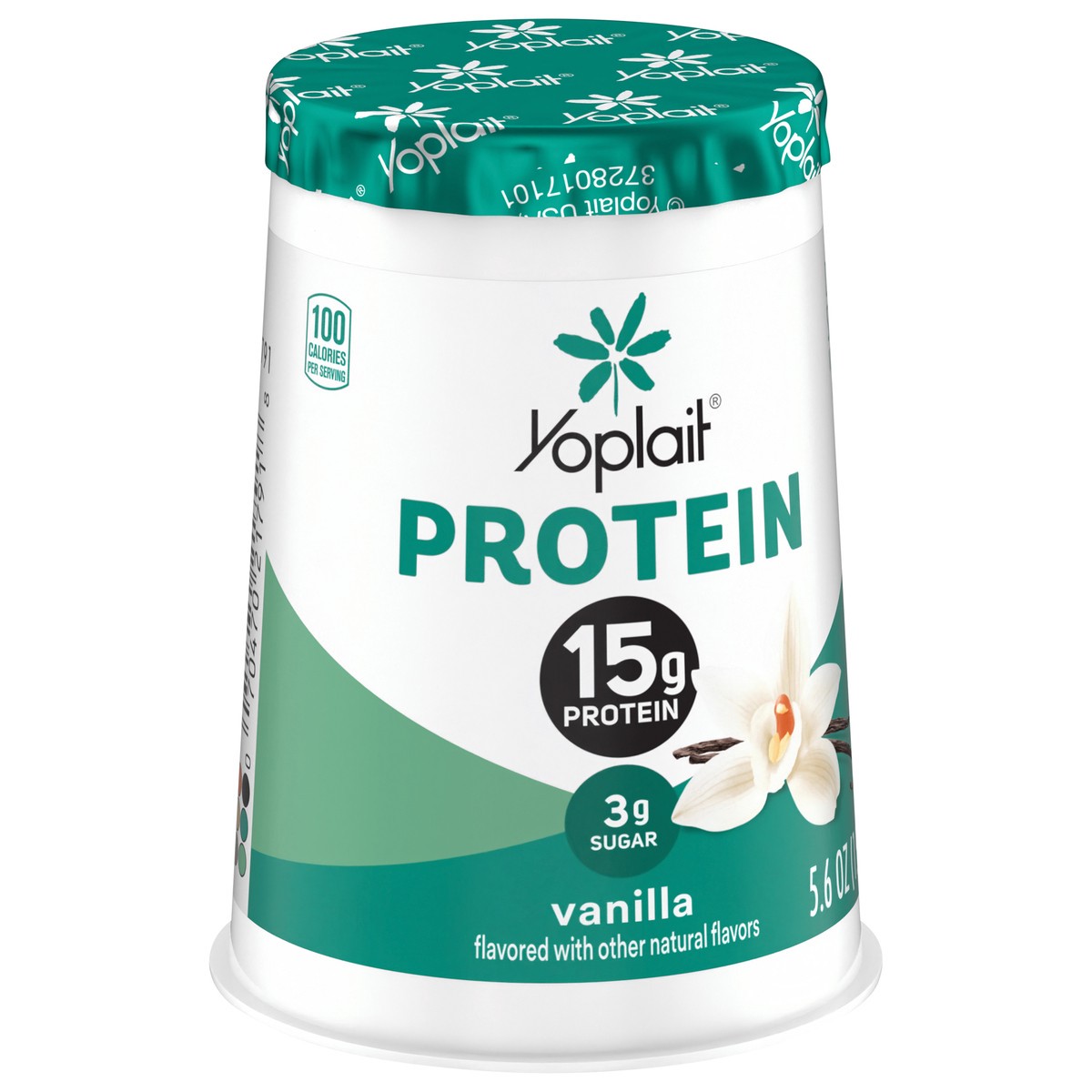 slide 4 of 13, Yoplait Protein Yogurt Cultured Dairy Snack Cup, Vanilla Flavored, Gluten Free Protein Snacks, 5.6 oz, 5.6 oz