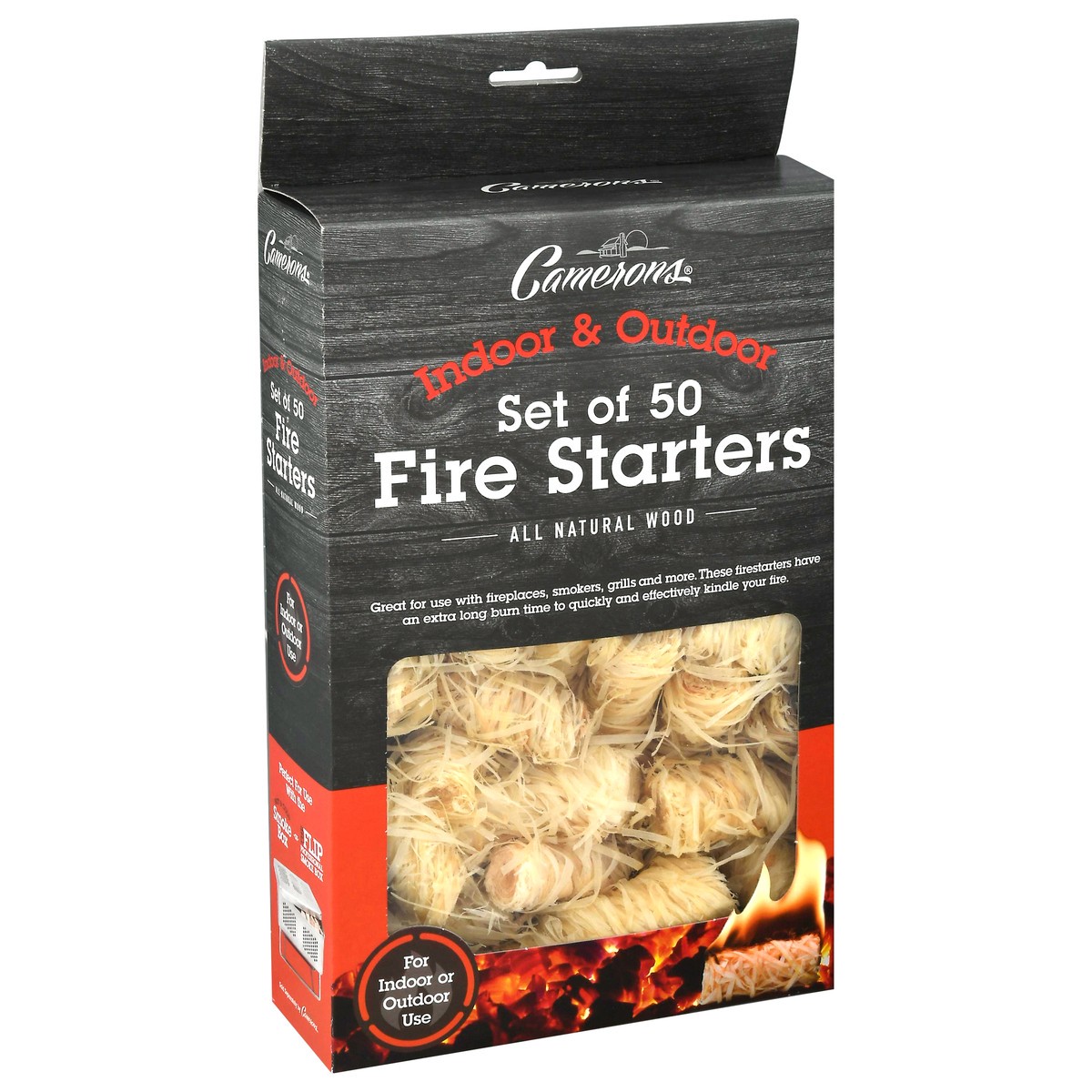 slide 4 of 10, Cameron's Boxed Fire Starters, 1 ct