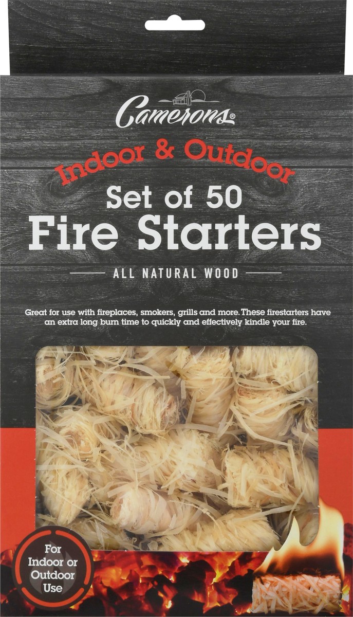 slide 3 of 10, Cameron's Boxed Fire Starters, 1 ct