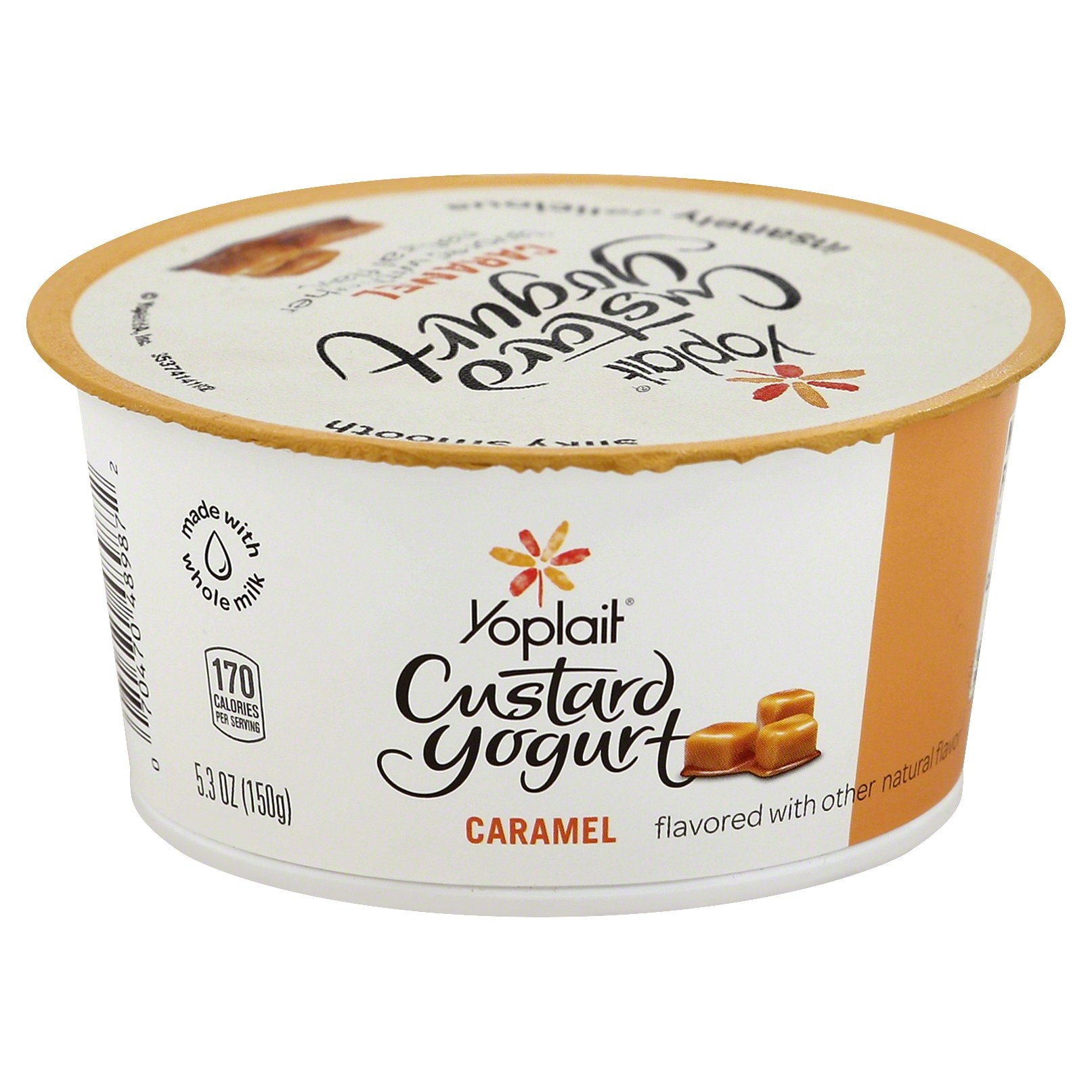 slide 1 of 2, Yoplait Caramel Flavored Custard Yogurt, 5.3 oz