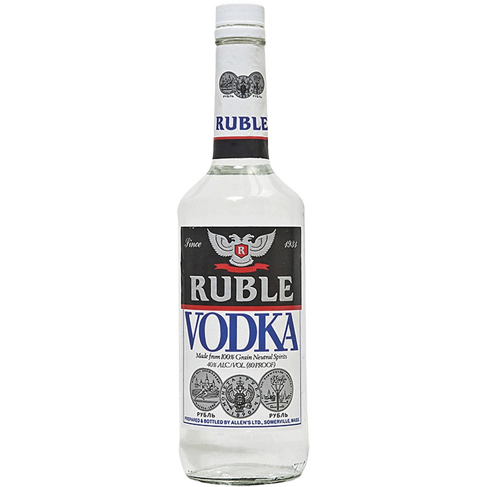 slide 1 of 1, Ruble Vodka, 750 ml