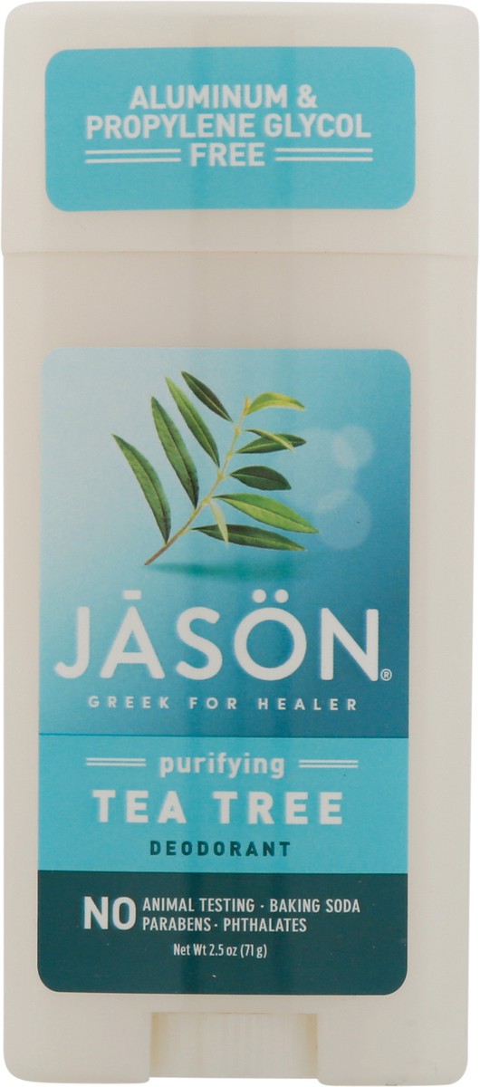 slide 4 of 9, Jason Purifying Tea Tree Deodorant 2.5 oz, 2.5 oz
