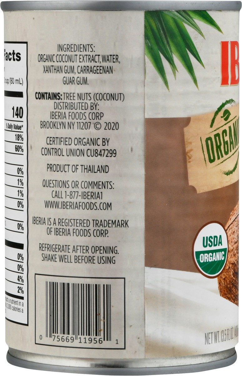 slide 7 of 13, Iberia Organic Coconut Milk - 13.5 OZ, 13.5 oz