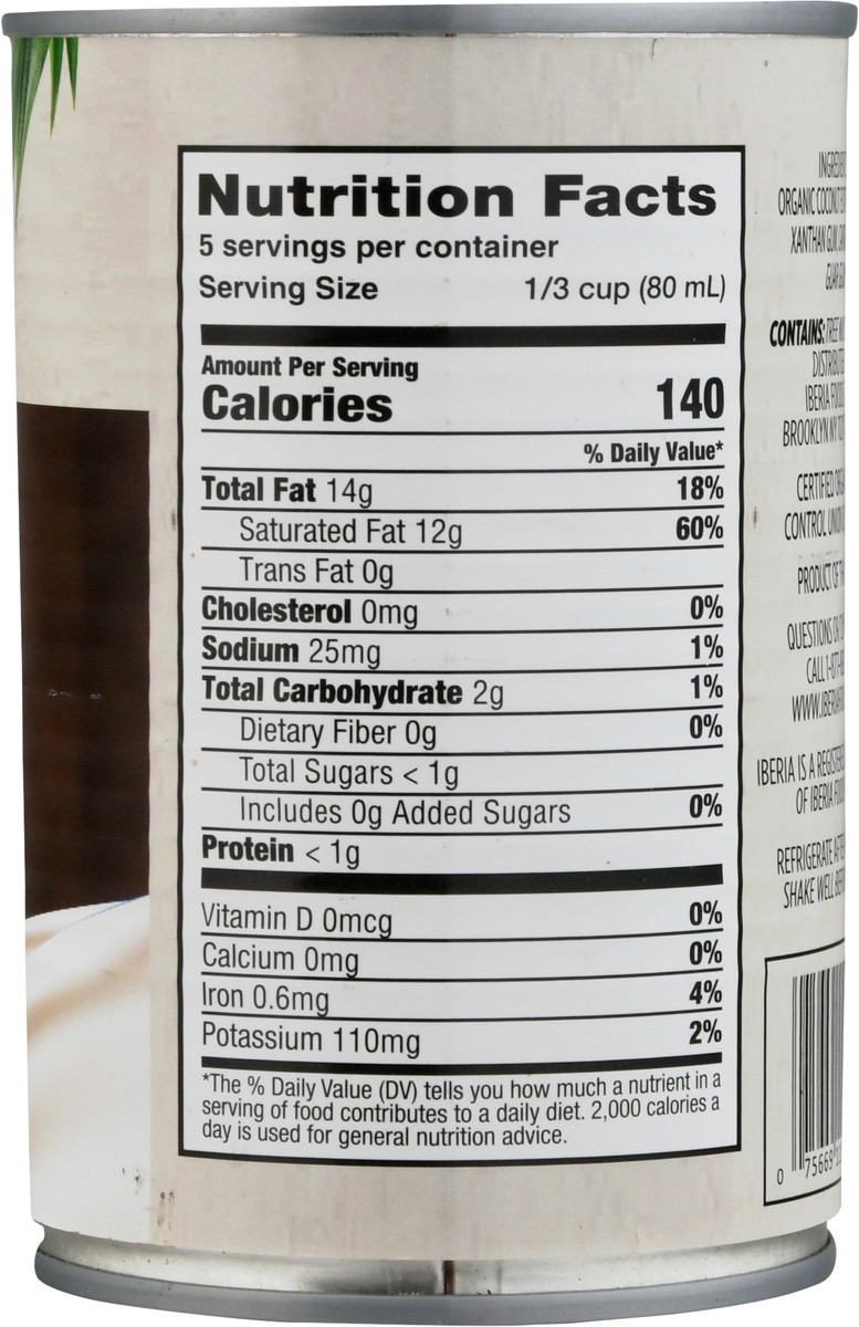 slide 12 of 13, Iberia Organic Coconut Milk - 13.5 OZ, 13.5 oz