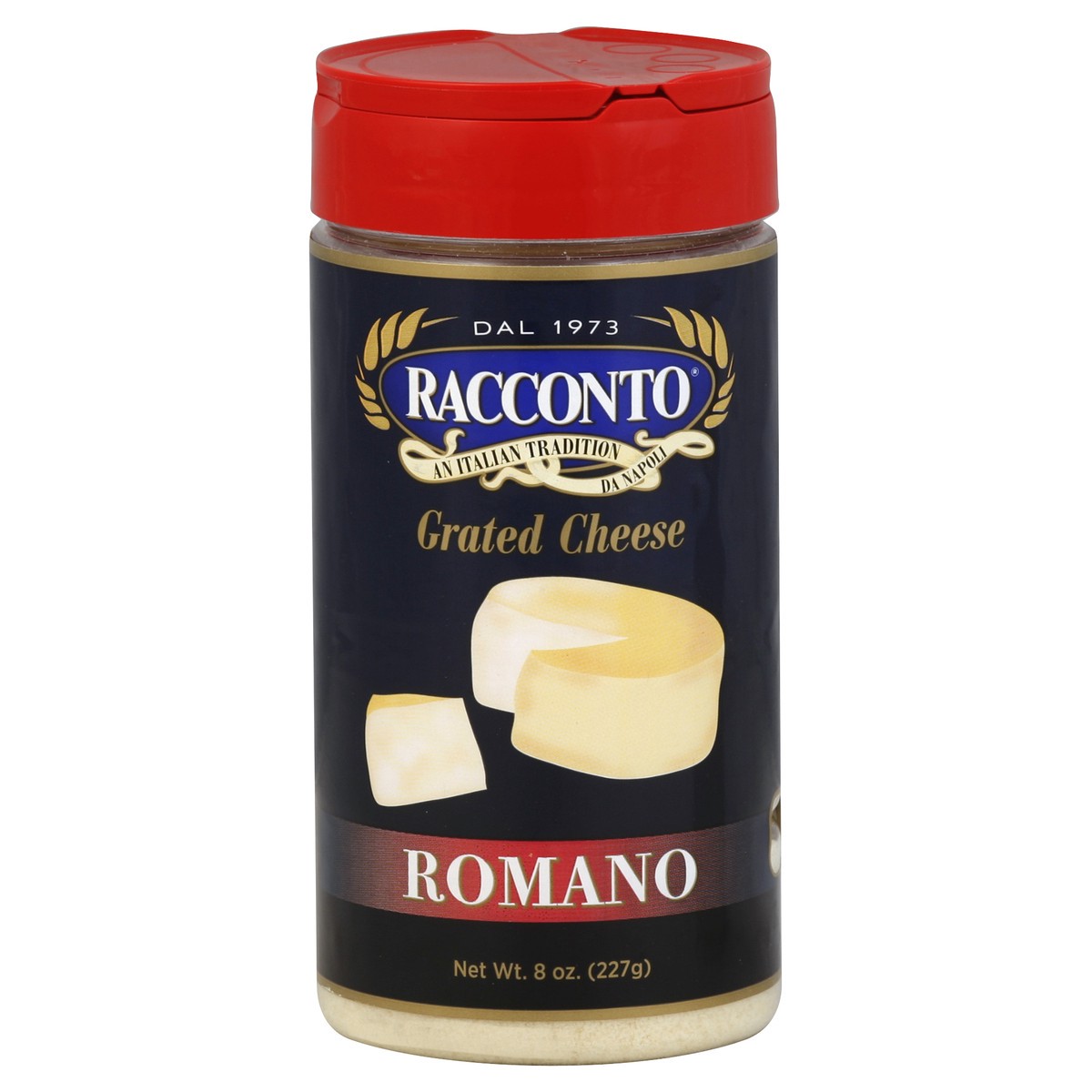 slide 2 of 2, Racconto Grated Cheese 8 oz, 8 oz