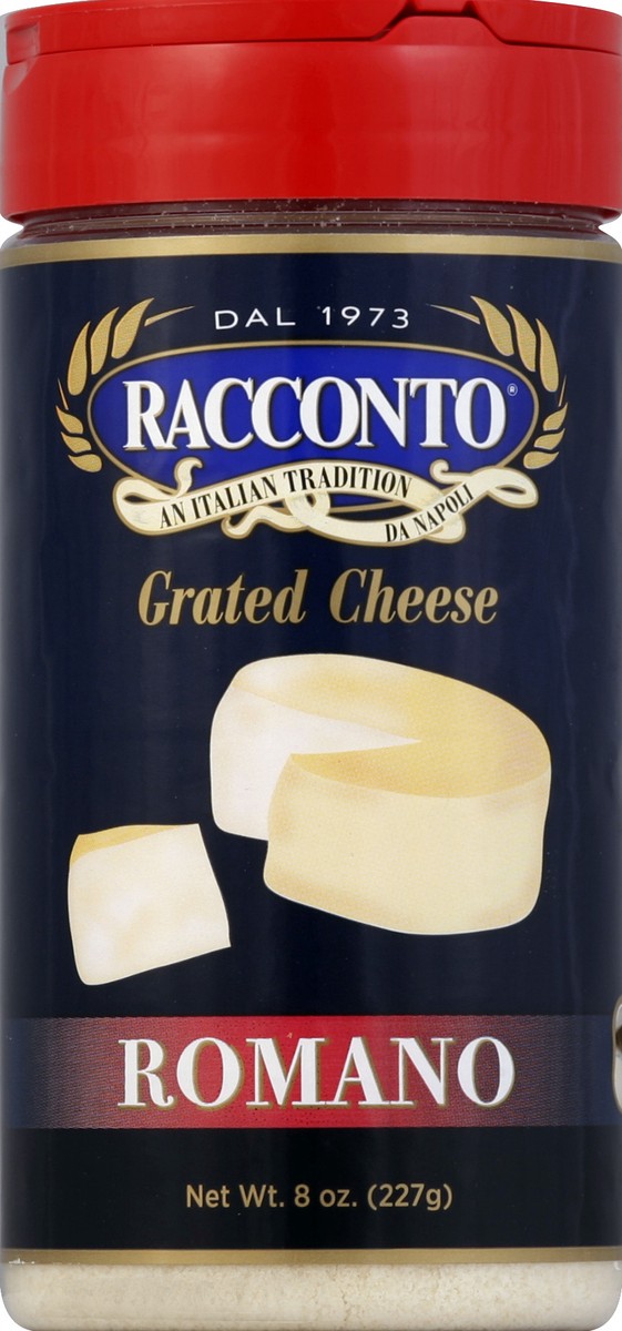 slide 1 of 2, Racconto Grated Cheese 8 oz, 8 oz