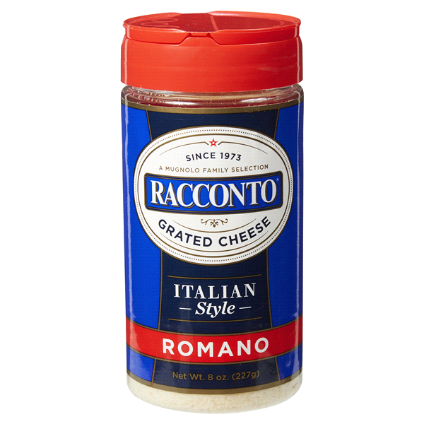 slide 1 of 2, Racconto Grated Cheese 8 oz, 8 oz