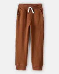 Oshkosh Boys Thermal Drawstring Jogger - Brown Brown 5