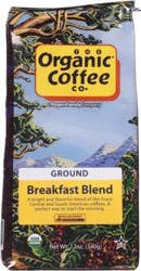 The Organic Coffee Co. Breakfast Blend Regular Roast Ground Coffee - 12 oz