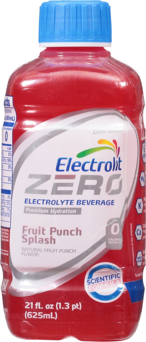 slide 7 of 9, Electrolit Zero Fruit Punch - 12 oz, 12 oz