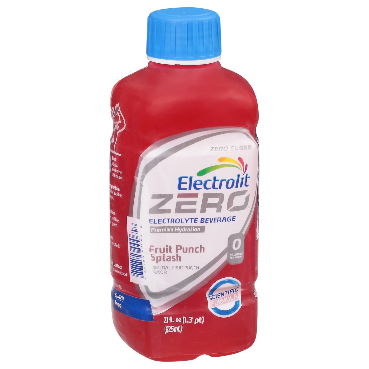 slide 2 of 9, Electrolit Premium Hydration Zero Sugar Fruit Punch Flavored Electrolyte Beverage, 21 fl oz bottle, 21 oz