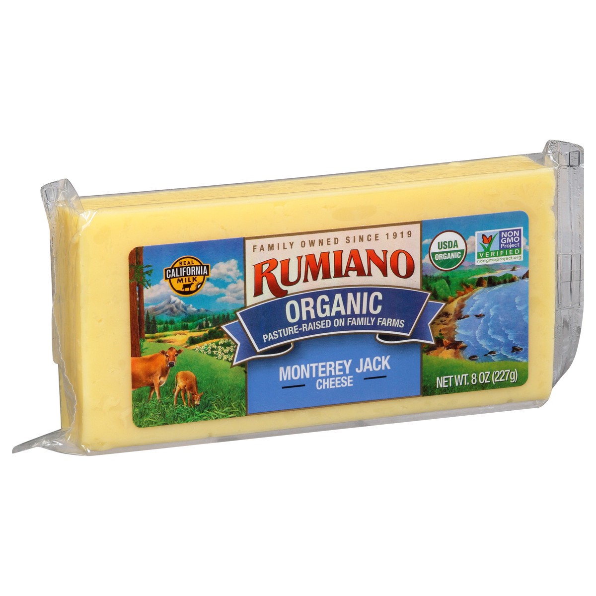 slide 7 of 9, Rumiano Montery Jack Cheese Bar, 8 oz