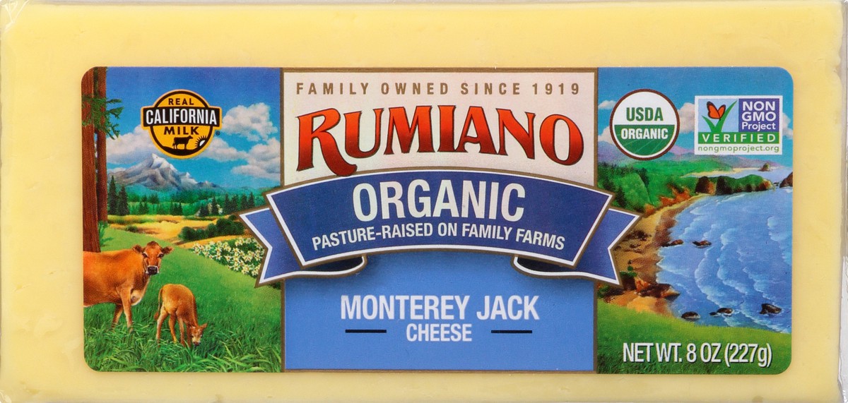 slide 2 of 9, Rumiano Montery Jack Cheese Bar, 8 oz