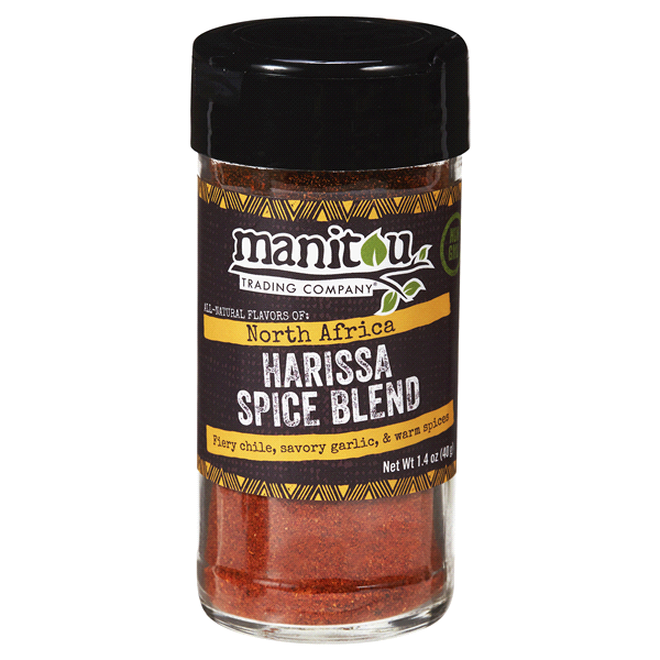 slide 1 of 1, Manitou Trading Company Harissa Spice Blend, 1.4 oz