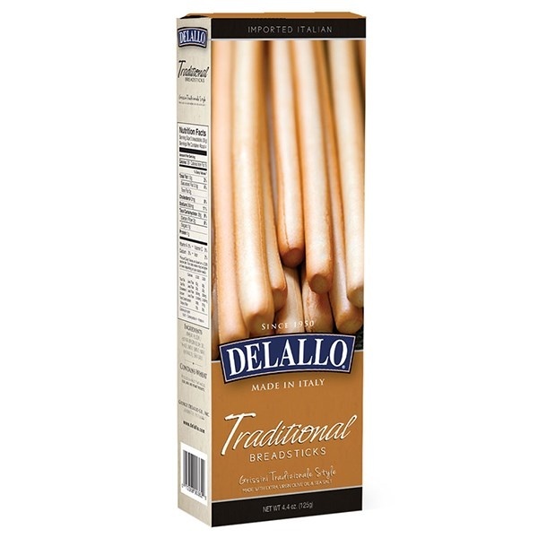 slide 1 of 1, DeLallo Grissini Tradizionali Style Breadsticks, 4.4 oz