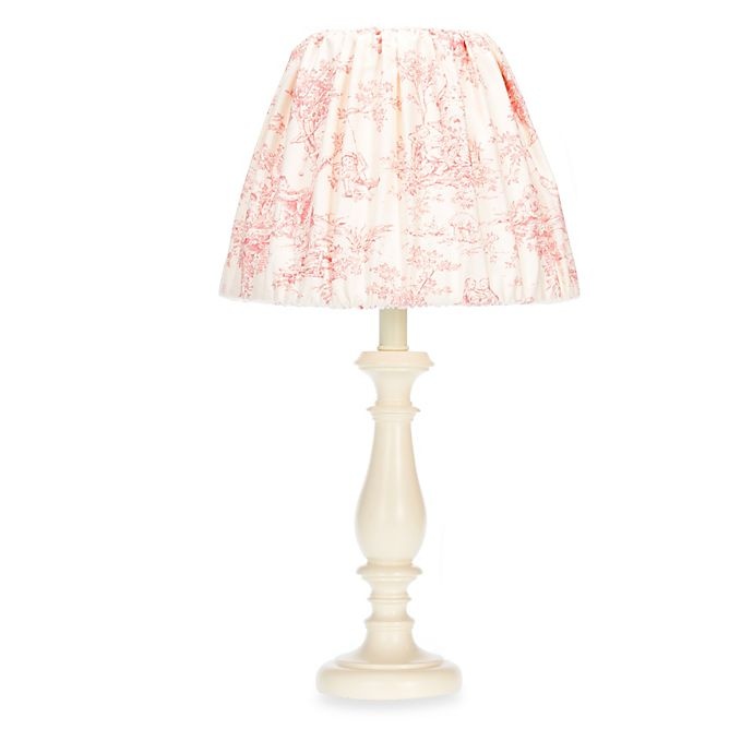 slide 1 of 1, Glenna Jean Isabella Lamp Base with Toile Shade, 1 ct