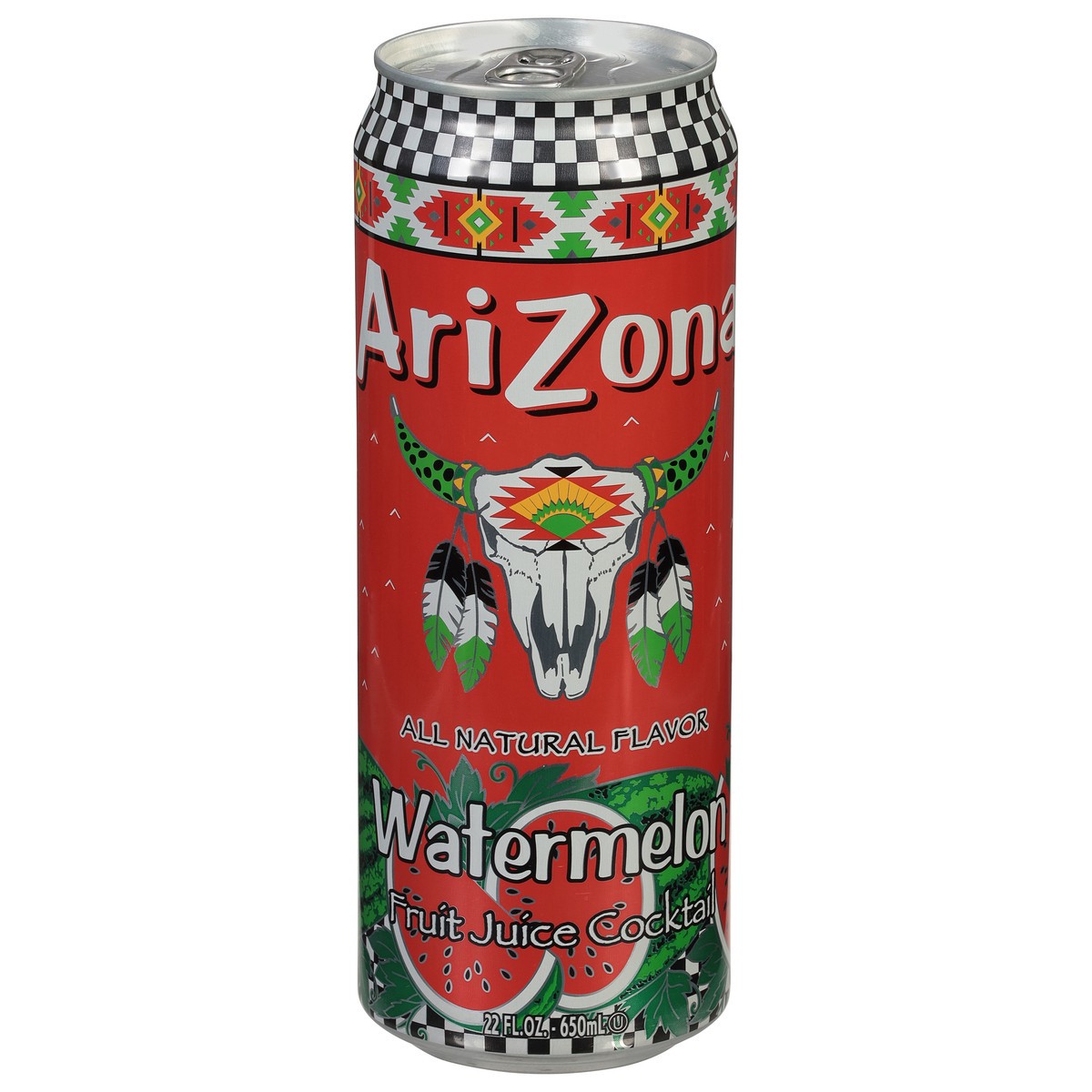 slide 10 of 13, AriZona Watermelon Fruit Juice Cocktail - 22 fl oz, 22 fl oz