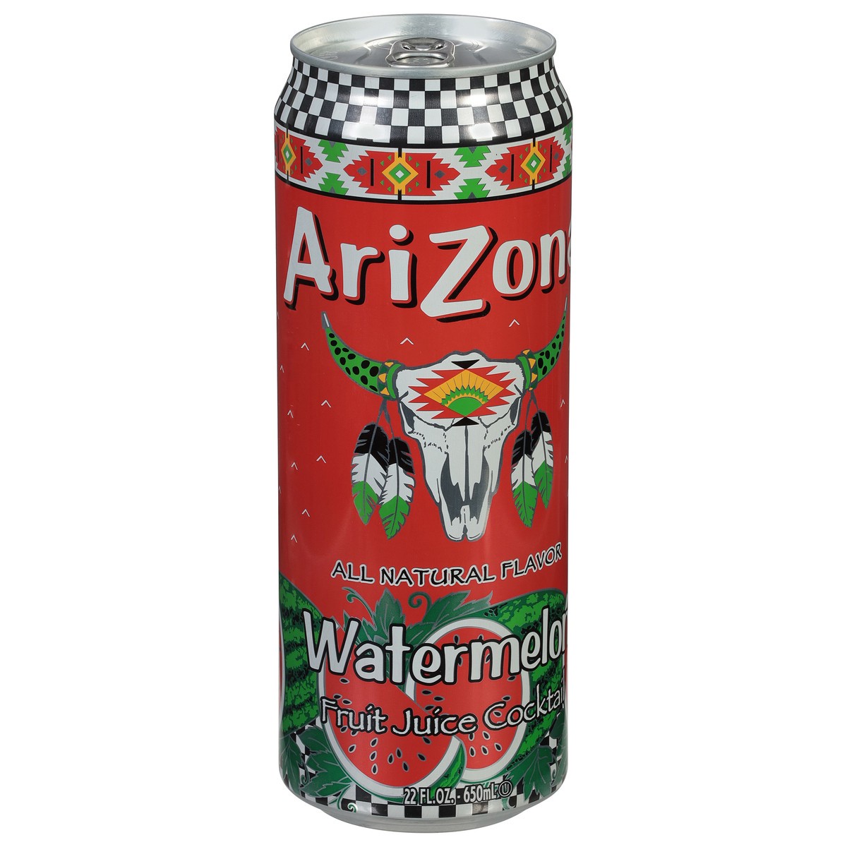 slide 2 of 13, AriZona Watermelon Fruit Juice Cocktail - 22 fl oz, 22 fl oz