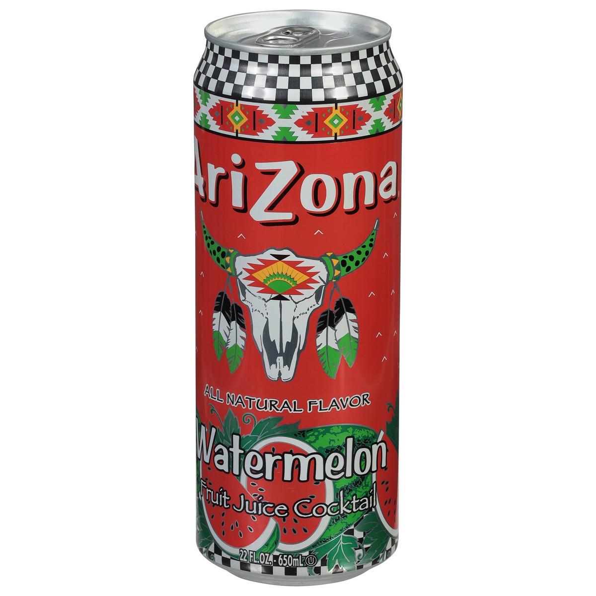 slide 8 of 13, AriZona Watermelon Fruit Juice Cocktail - 22 fl oz, 22 fl oz