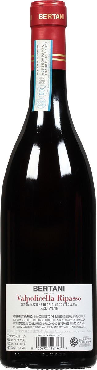 slide 5 of 7, Bertani Valpolicella Ripasso 750M, 750 ml