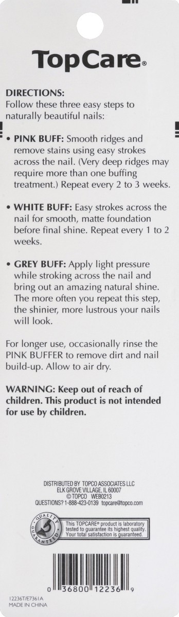 Three Step Nail Buffer