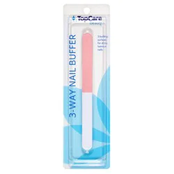 TopCare Beauty 3-Way Nail Buffer - 1 ea