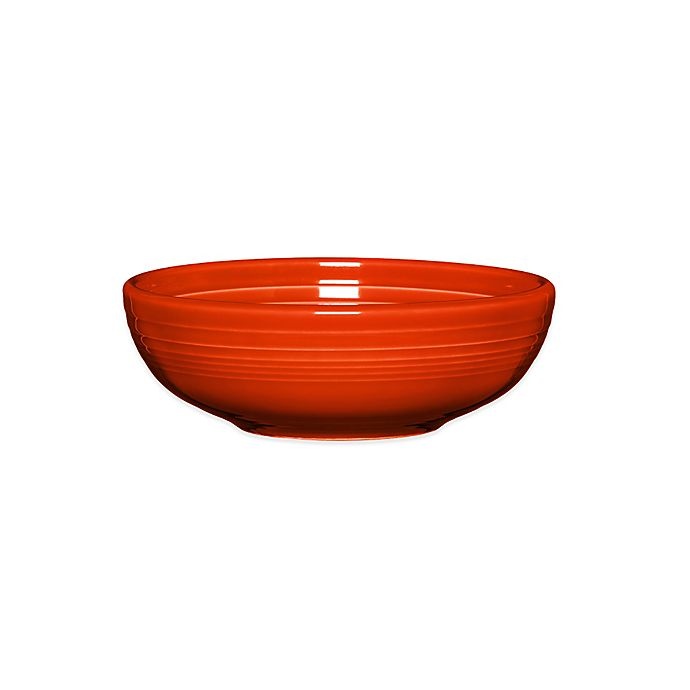 slide 1 of 2, Fiesta Medium Bistro Bowl - Poppy, 1 ct