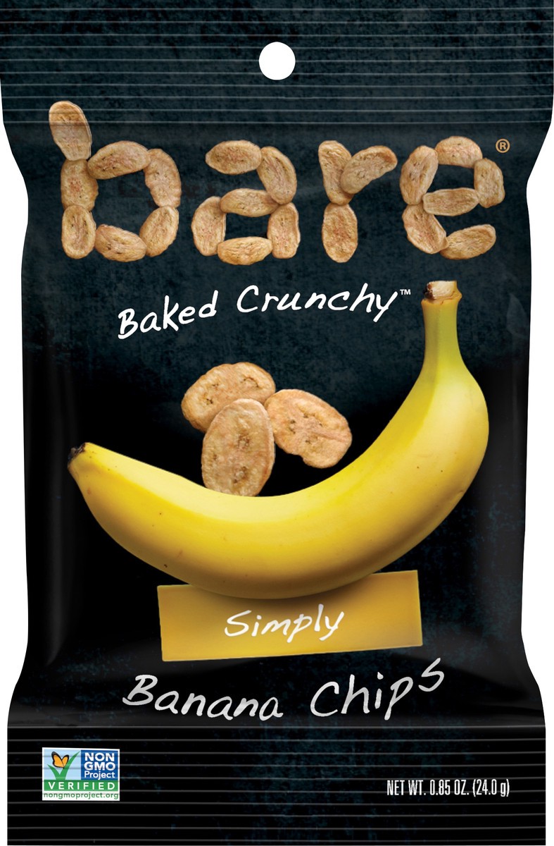 slide 5 of 7, Bare Simply Banana Chips 0.85 oz, 0.85 oz