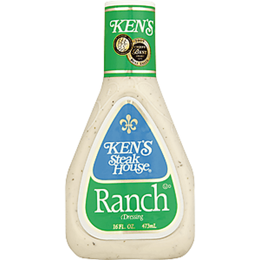 slide 8 of 18, Ken's Steak House Kens Steak House Ranch Salad Dressing, 16 fl oz