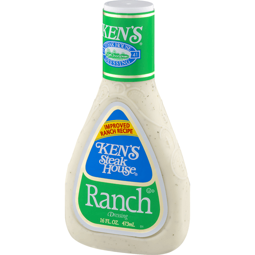 slide 14 of 18, Ken's Steak House Kens Steak House Ranch Salad Dressing, 16 fl oz