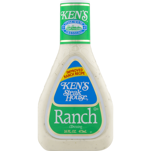 slide 4 of 18, Ken's Steak House Kens Steak House Ranch Salad Dressing, 16 fl oz