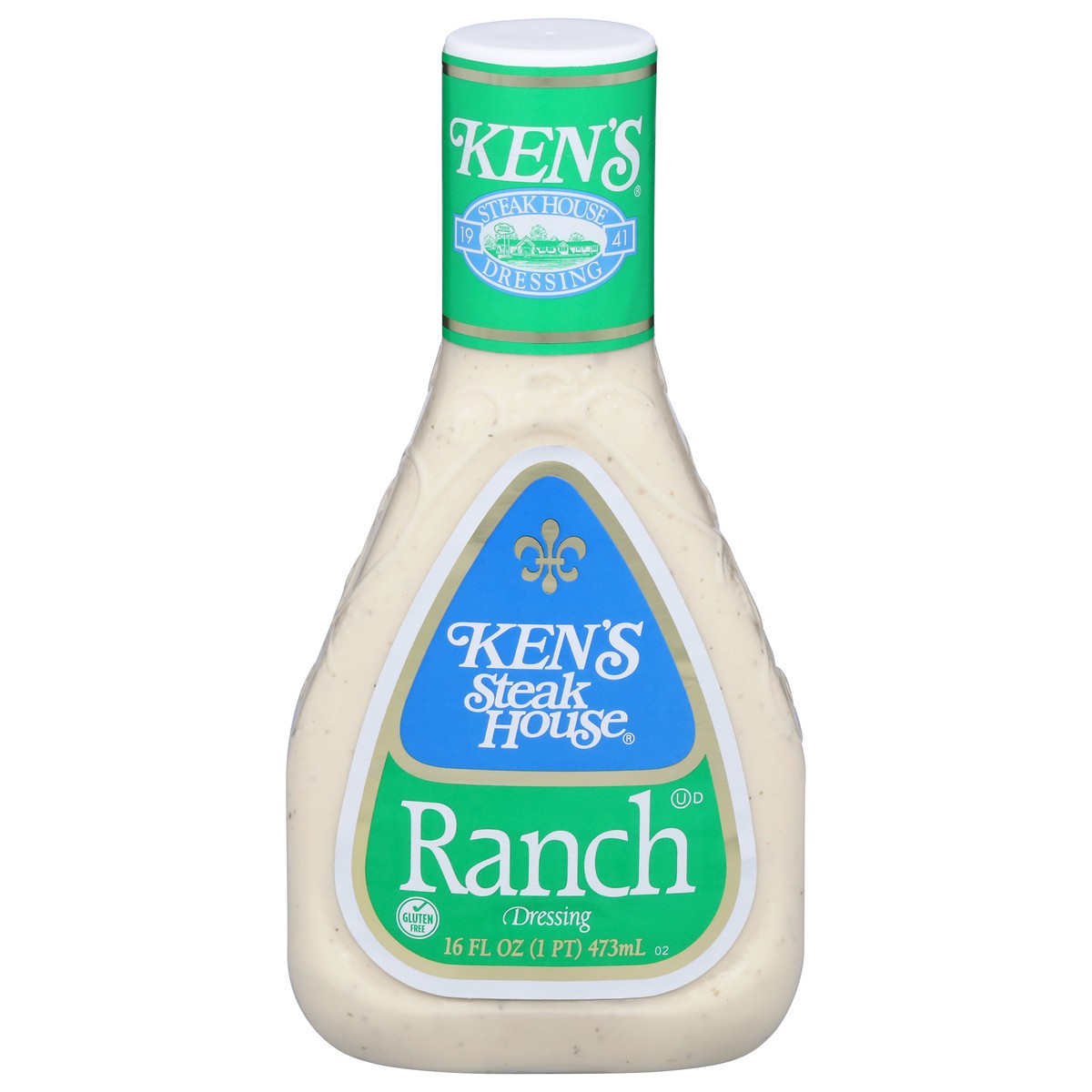 slide 1 of 18, Ken's Steak House Ranch Dressing 16 fl oz, 16 fl oz