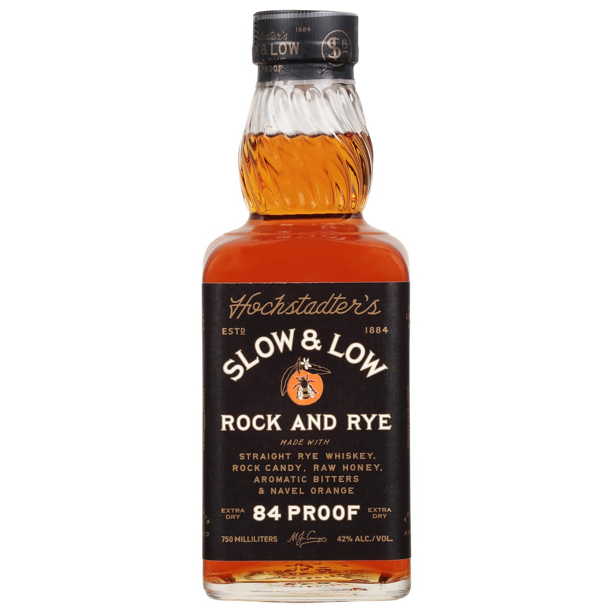 slide 1 of 1, Hochstadter's Rock and Rye Whiskey 750 ml, 750 ml