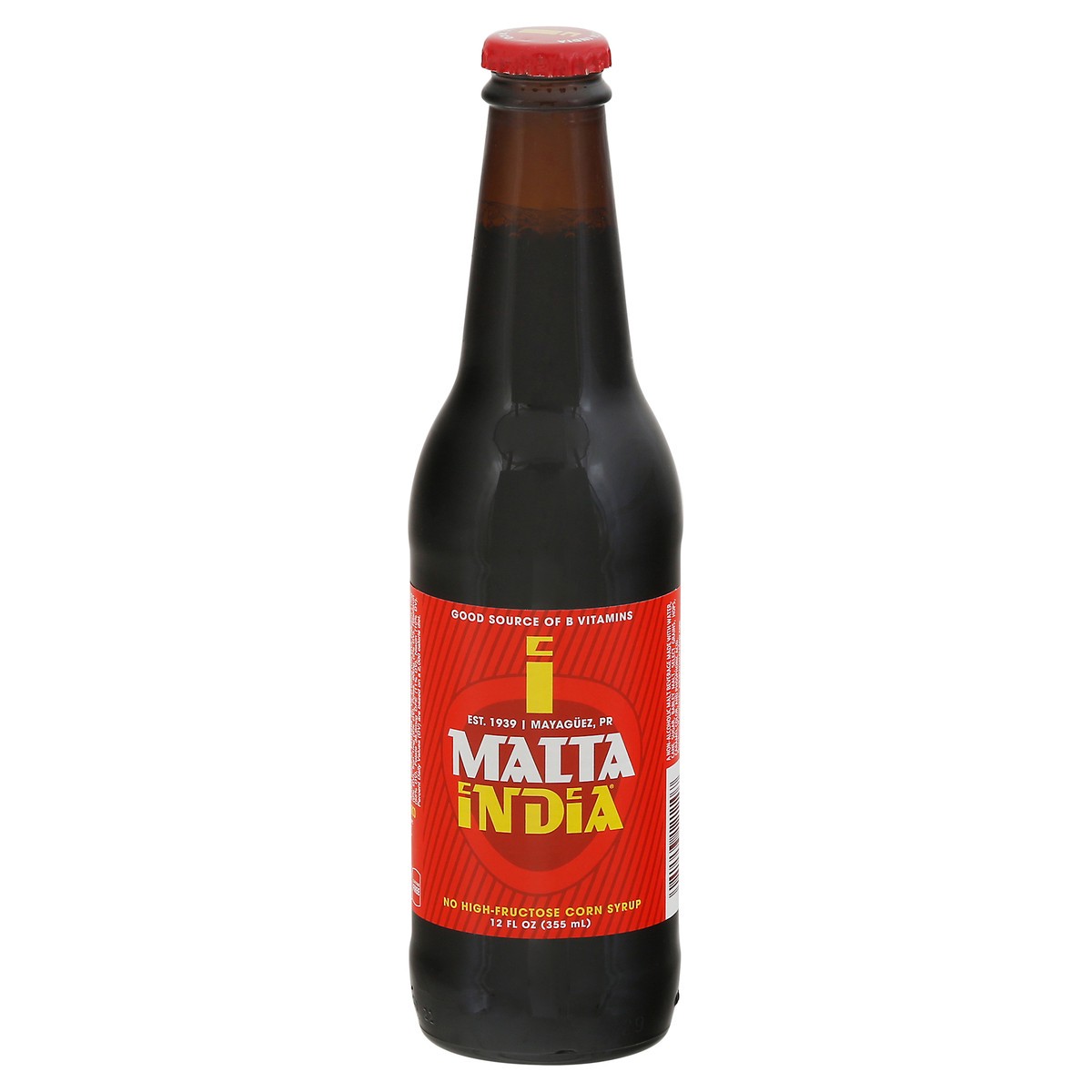 slide 1 of 9, Malta India Non-Alcoholic Malt Beverage - 12 fl oz, 12 fl oz