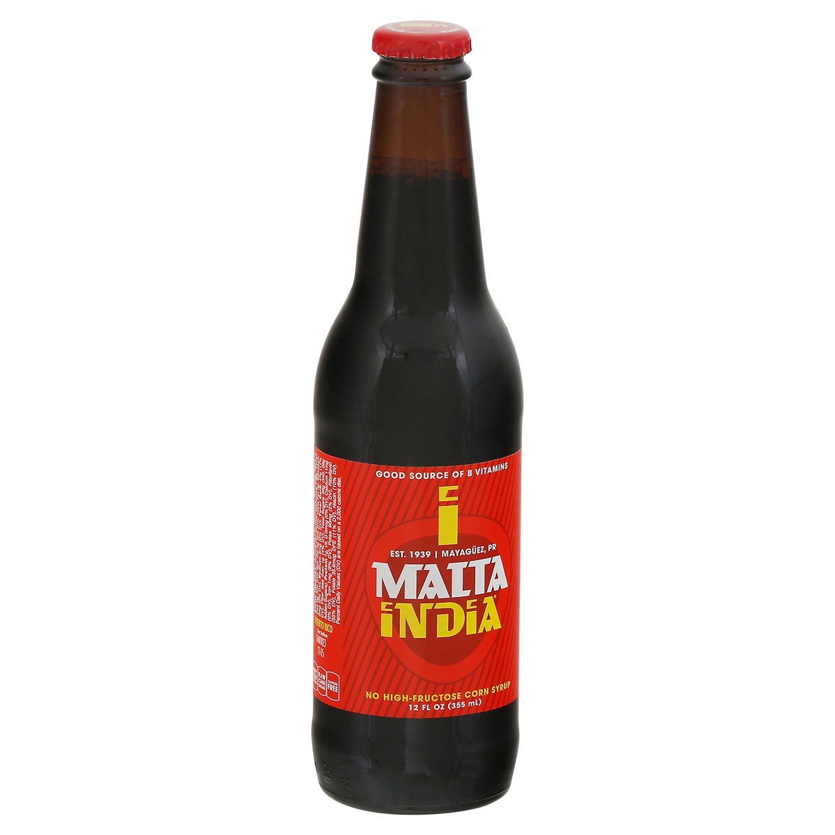 slide 9 of 9, Malta India Non-Alcoholic Malt Beverage - 12 fl oz, 12 fl oz