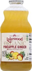 Lakewood Organic Pineapple Ginger - 32 oz